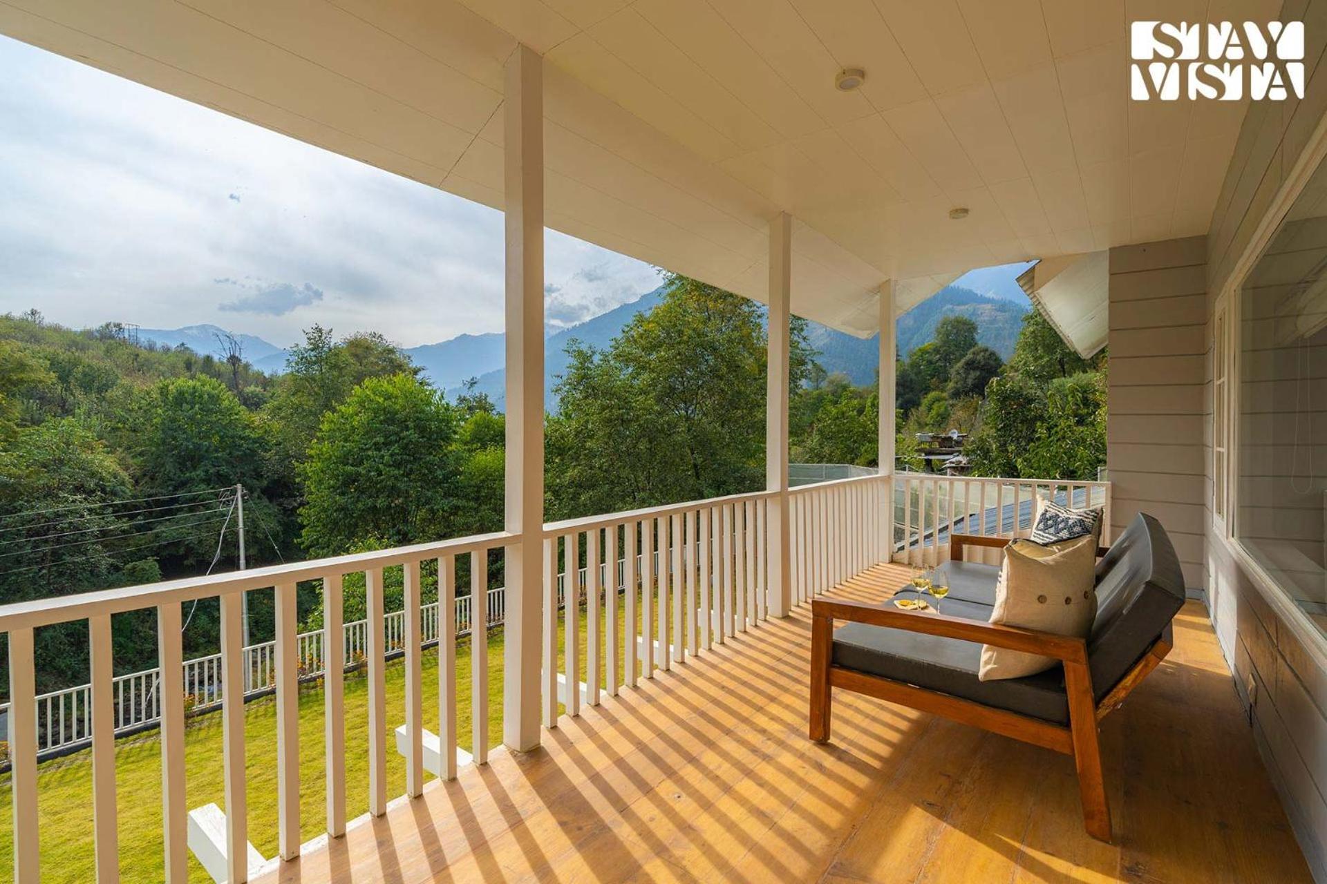 Stayvista At Riverside Symphony Manāli Esterno foto